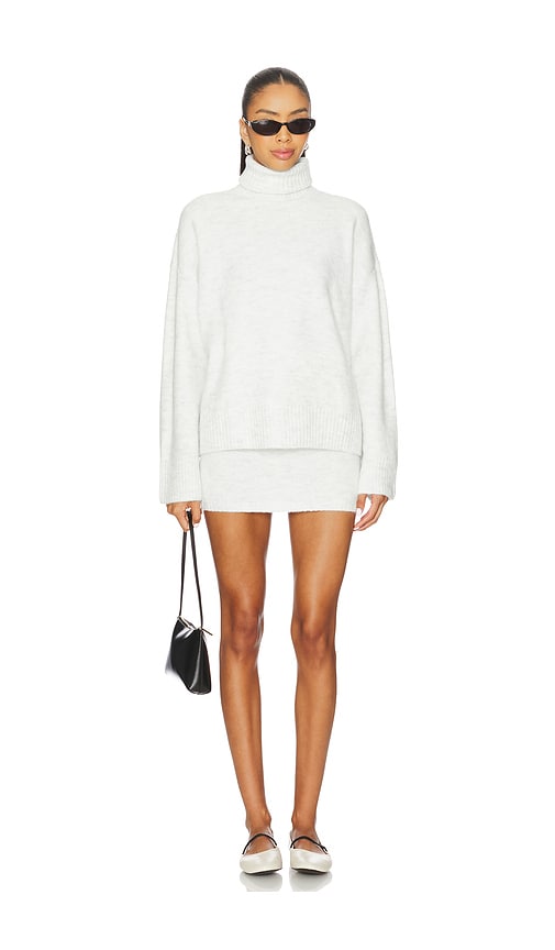 All The Ways Mira Skirt Set In White