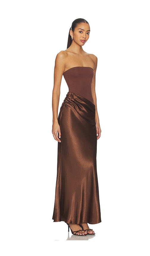 All The Ways Carrie Maxi Dress In Brown