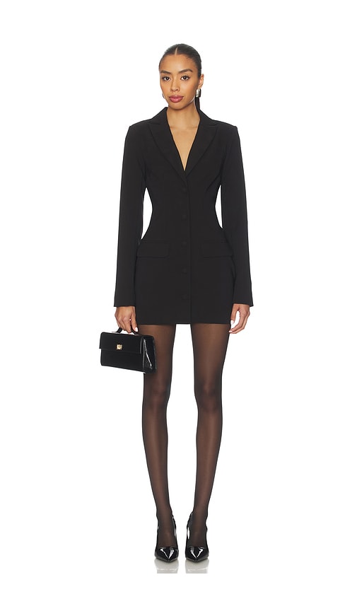 All The Ways Nevina Mini Dress In Black
