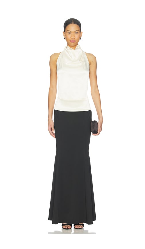 ALL THE WAYS ROBE BASMA en IvoryBlack Taille XL Also en XS XXS S M L 40 €