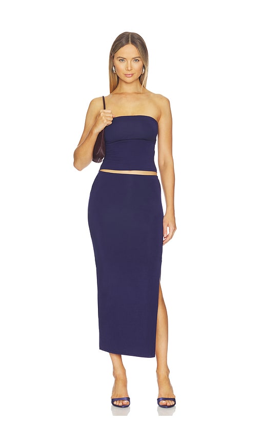 Natalie Skirt Set in Navy. - size XXS (also in XS, S, M, L, XL)