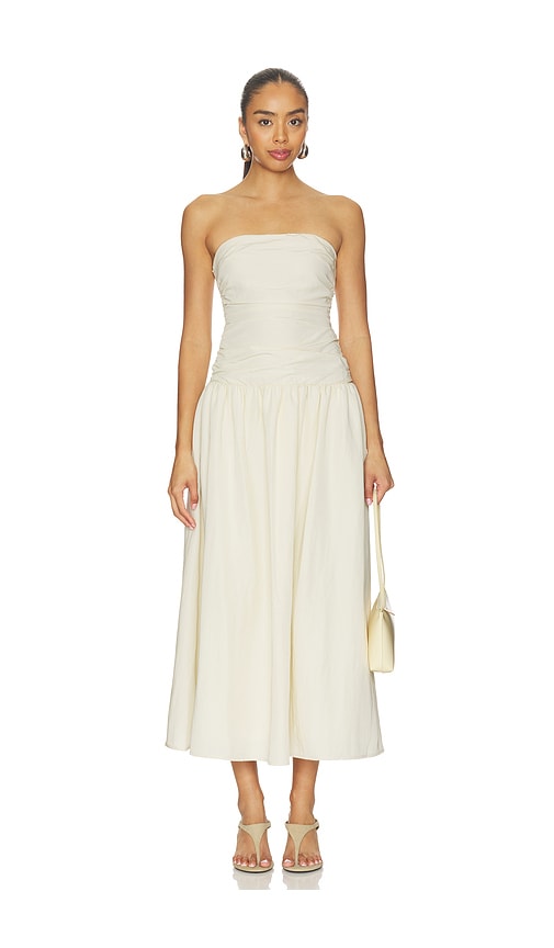 ALL THE WAYS Valery Strapless Maxi Dress