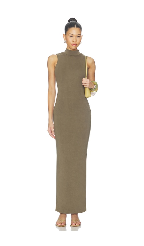 ALL THE WAYS Lilac Maxi Dress in Olive. - size L (also in M, S, XL, XS, XXS)