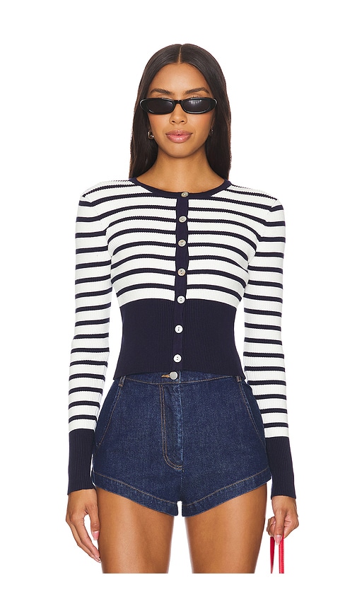 Shop All The Ways Kerra Cardigan In Navy