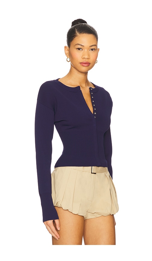 All The Ways Kourtney Cardigan In Blue