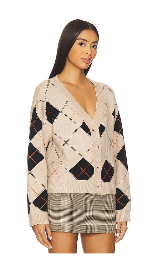 All The Ways Sara Argyle Cardigan In Brown