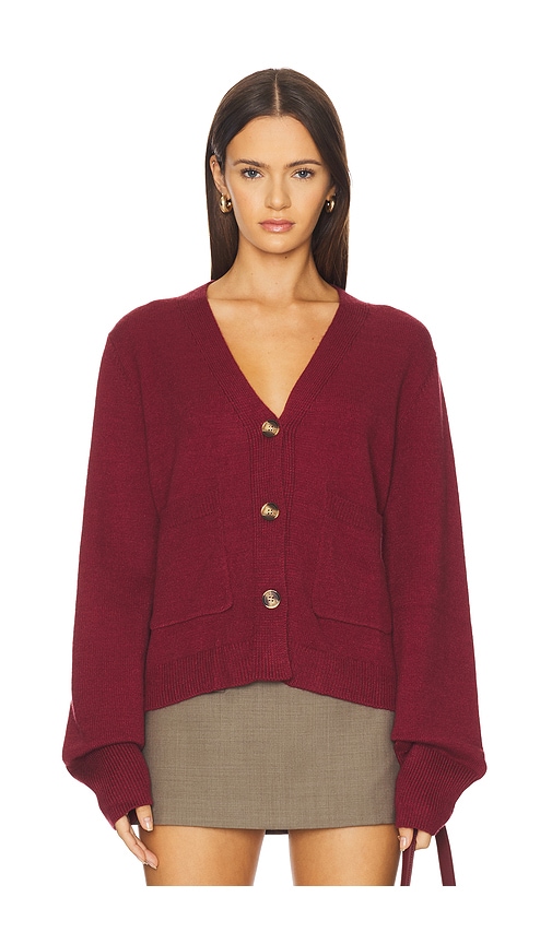 All The Ways Dakota Cardigan In Red