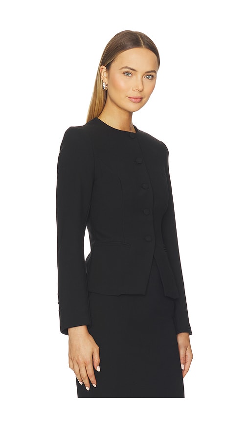 All The Ways Jane Collarless Blazer In Black
