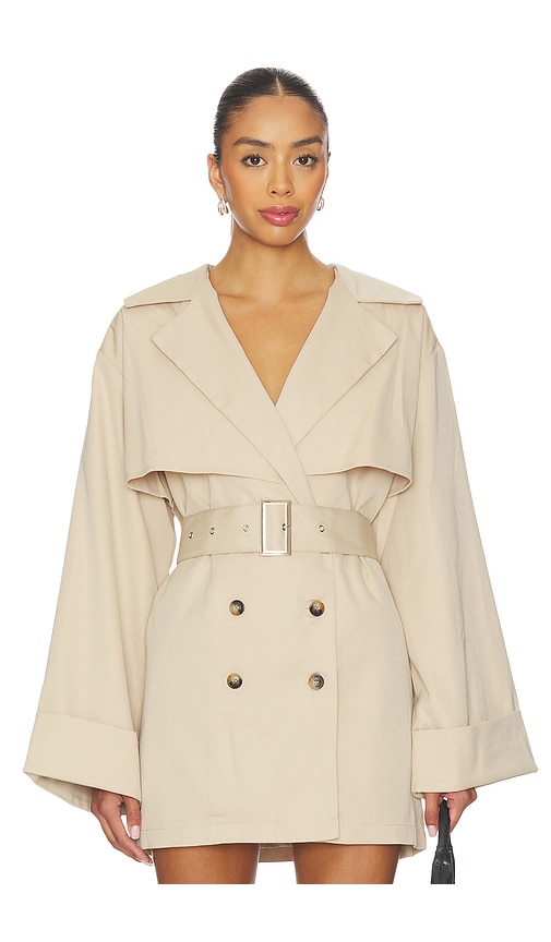 All The Ways Blaire Trench Coat In Sand