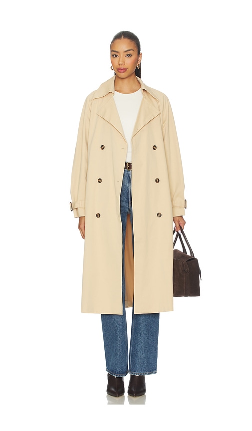 All The Ways Kendall Trench Coat In Neutral
