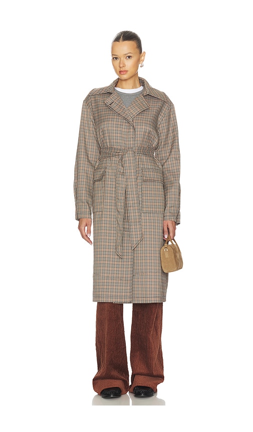 All The Ways Starling Trench Coat In Brown