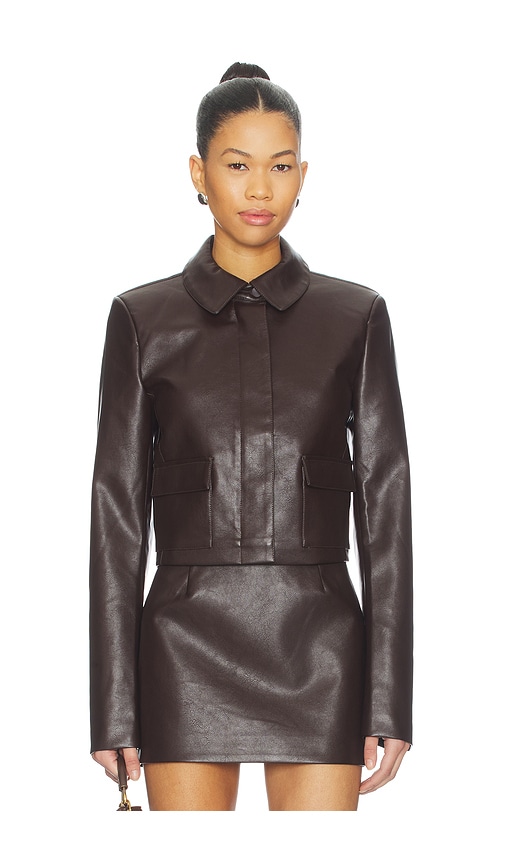 ALL THE WAYS BLOUSON BLEEKER en Chocolate Taille XS Also en XXS L 104 €