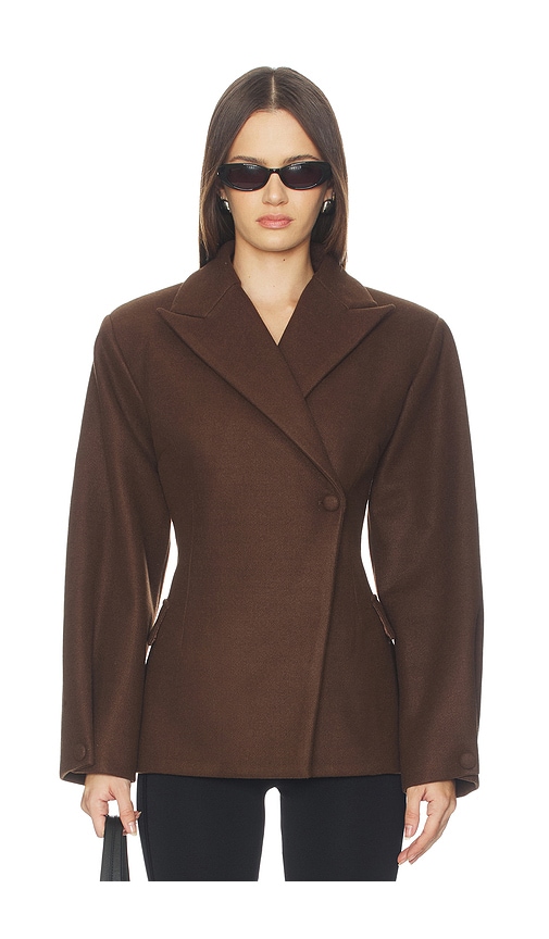 All The Ways Avyanna Blazer In Brown