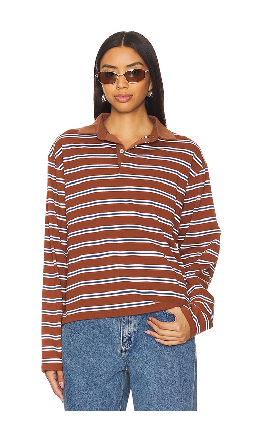 ALL THE WAYS SOPHIA OVERSIZED HENLEY TOP 