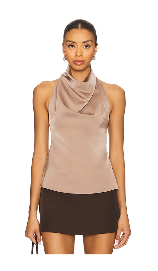 Beth Halter Top in Nude. - size XS (also in L, M, S, XL, XXS)
