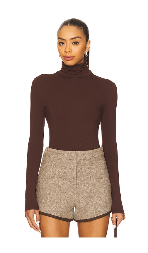 All The Ways Maia Top In Brown