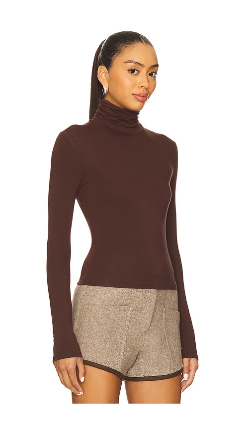 All The Ways Maia Top In Brown