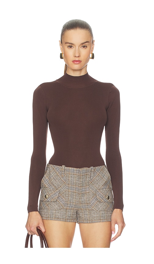 9*8様 house on the hill Bodysuit(Brown Ho ALL THE WAYS Amerie Bodysuit in Brown | REVOLVE