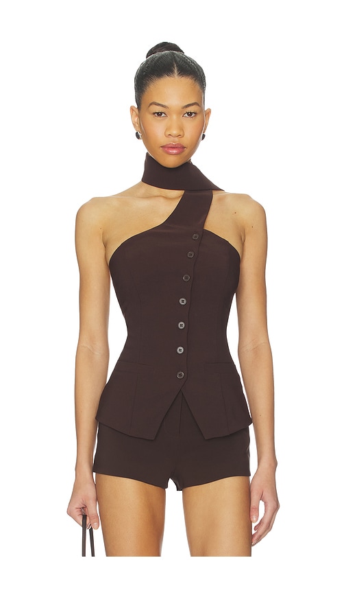 ALL THE WAYS Courtney Top en Brown Taille L Also en XXS XS S M 69 €