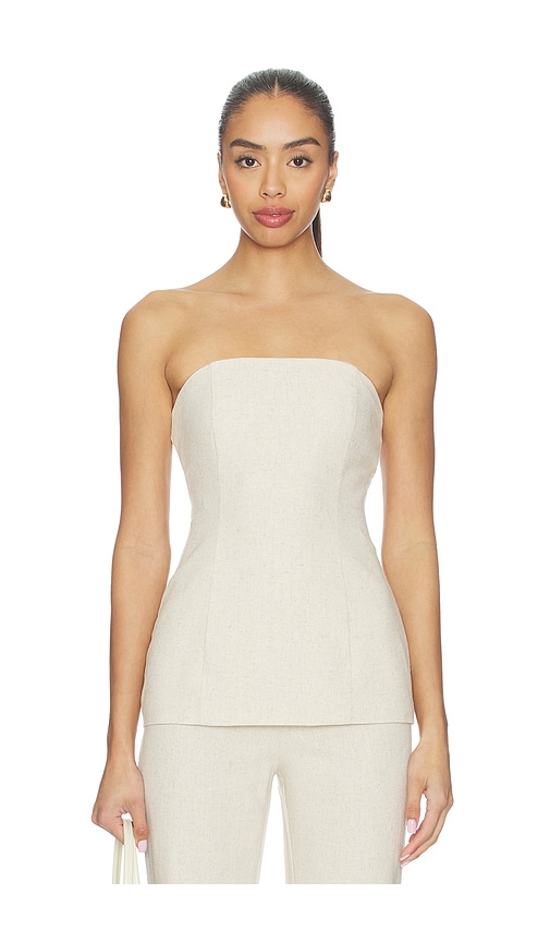 kenna strapless a-line dress ALL THE WAYS Top in Ivory Bodice gown