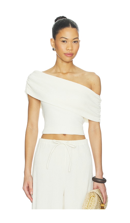 ALL THE WAYS Kiana Top in Cream. - size S (also in XL, XS, XXS)