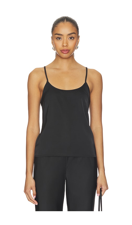 ALL THE WAYS Larissa Cami Top in Black. - size L (also in M, S, XL, XS, XXS)