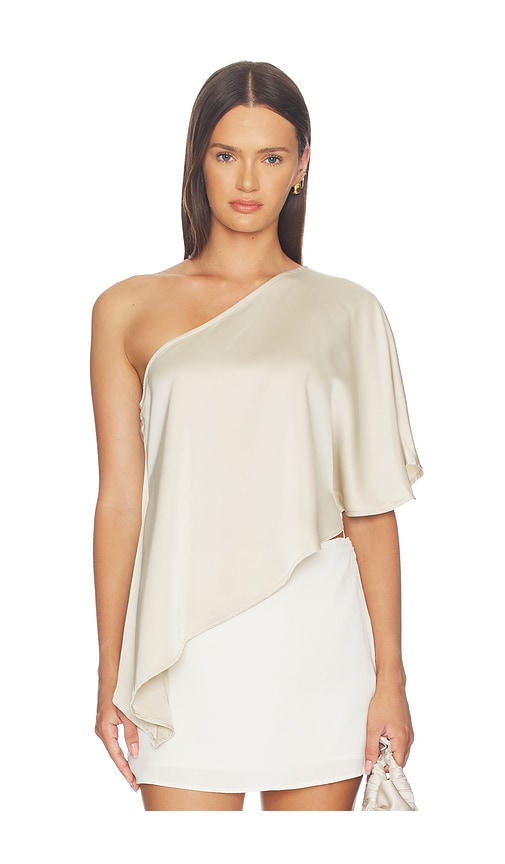 ALL THE WAYS Odette Asymmetrical Top en Ivory Taille L Also en XXS XS S M XL 59 €