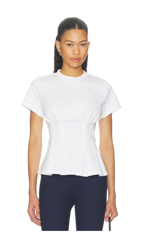 ALL THE WAYS Kai Cinched Tee en White Taille XS Also en XXS S M L XL 63 €