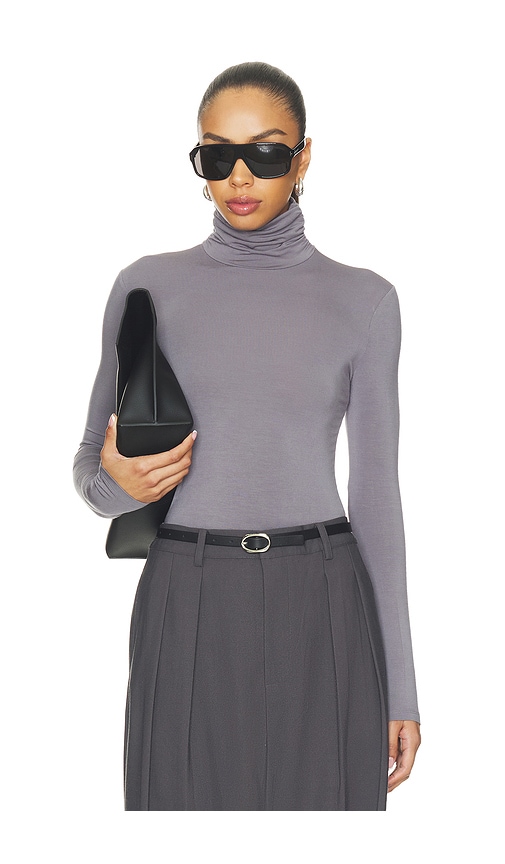 Maia Top in Charcoal