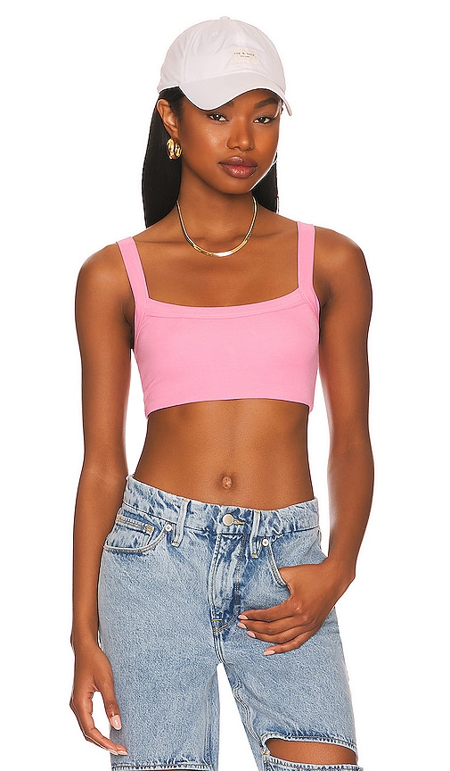 sirene Foresee Institut ALL THE WAYS Shelby Super Crop Top in Pink | REVOLVE