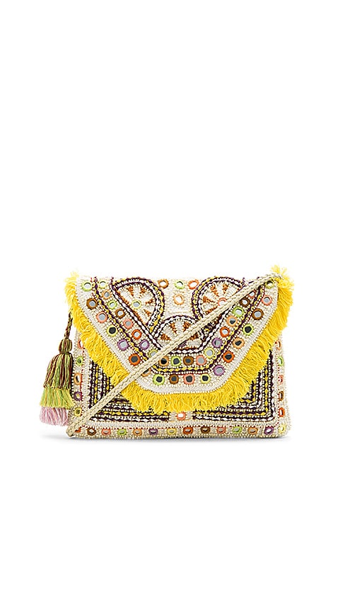 Antik Batik Kino Wallet in Cream & Yellow | REVOLVE