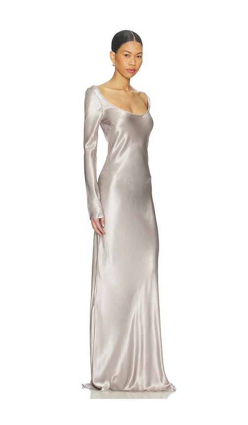  Anna October Maxikleid Margit In Grey. Größe S. Also In M, L. 