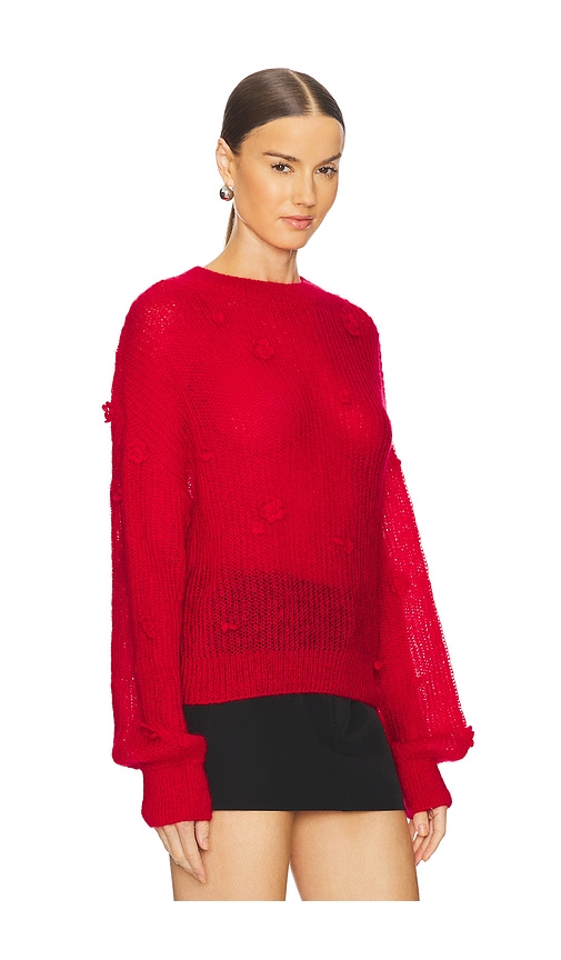 Shop Anna October Filippa Sweater In Red