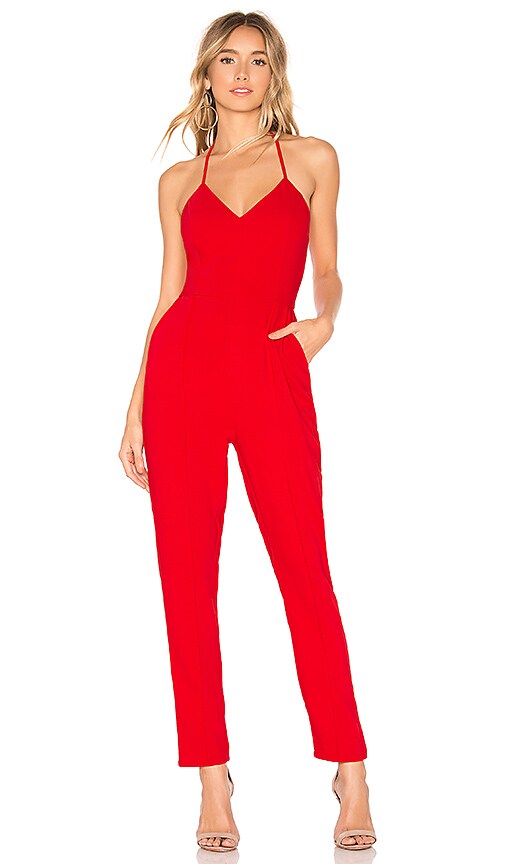 About Us Jocelyn Jumpsuit in Red | REVOLVE