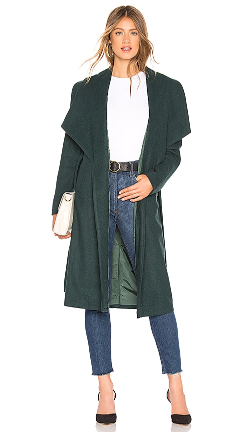 About Us Kelly Coat in Forest Green | REVOLVE