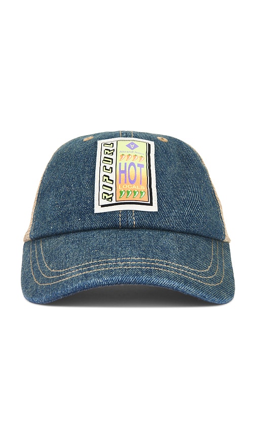 x Rip Curl Zane Cap in Blue.