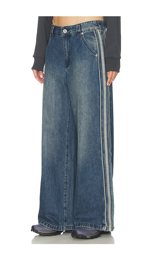 Abrand 99 Mega Baggy Jeans In Blue