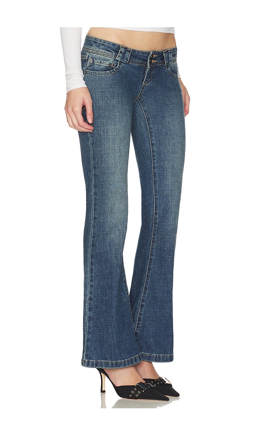 Abrand 00 Kick Bootcut Jeans In Blue