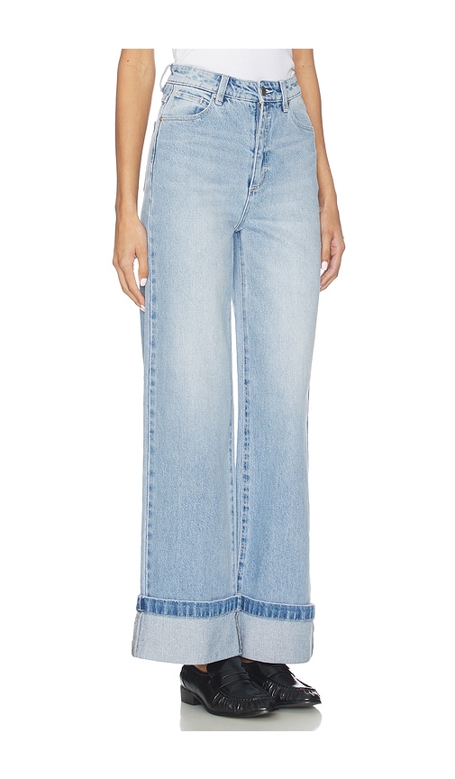 Abrand 94 Wide Turn Up Jeans In Blue