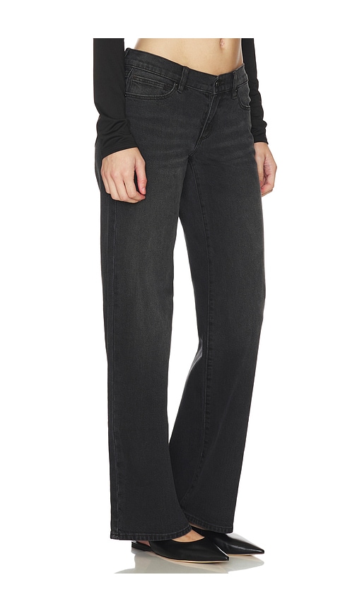 Abrand 99 Wide Leg Jeans In Black