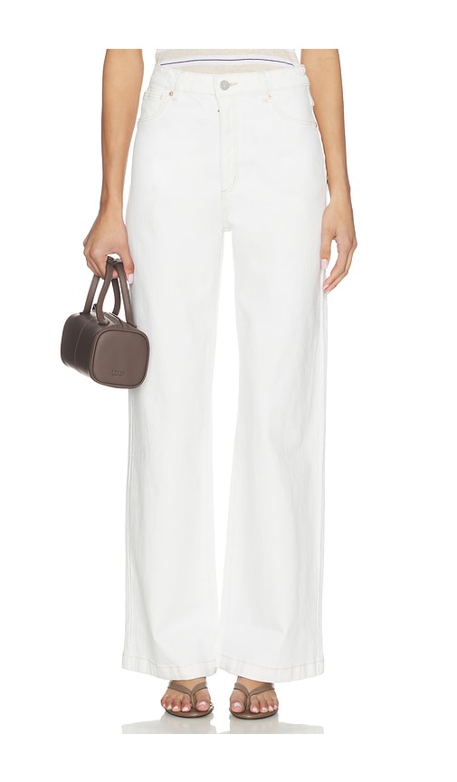 Abrand 94 Wide Leg Jeans in Ivory. - size 23 (also in 24, 25, 26, 27, 28, 29, 30, 32, 33, 34)