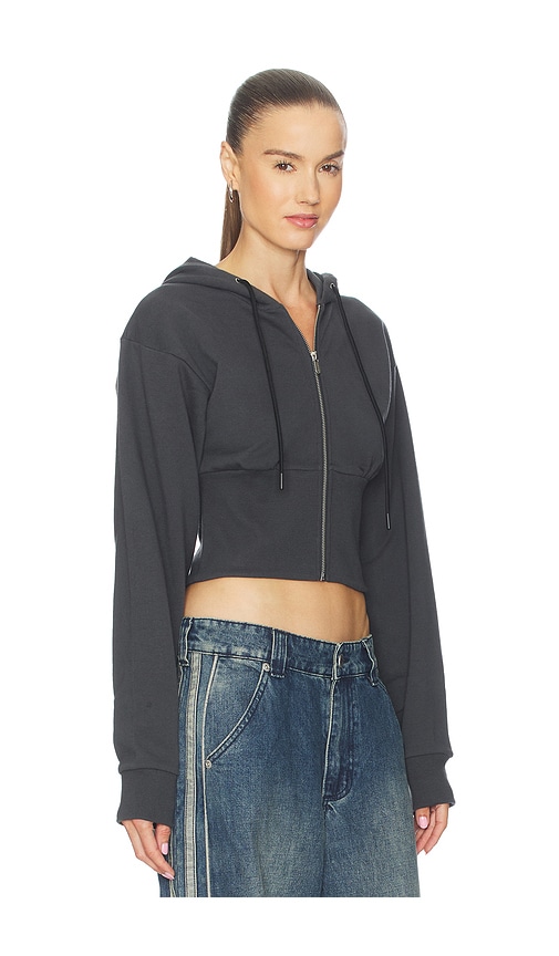 Abrand Y2k Hoodie In Black