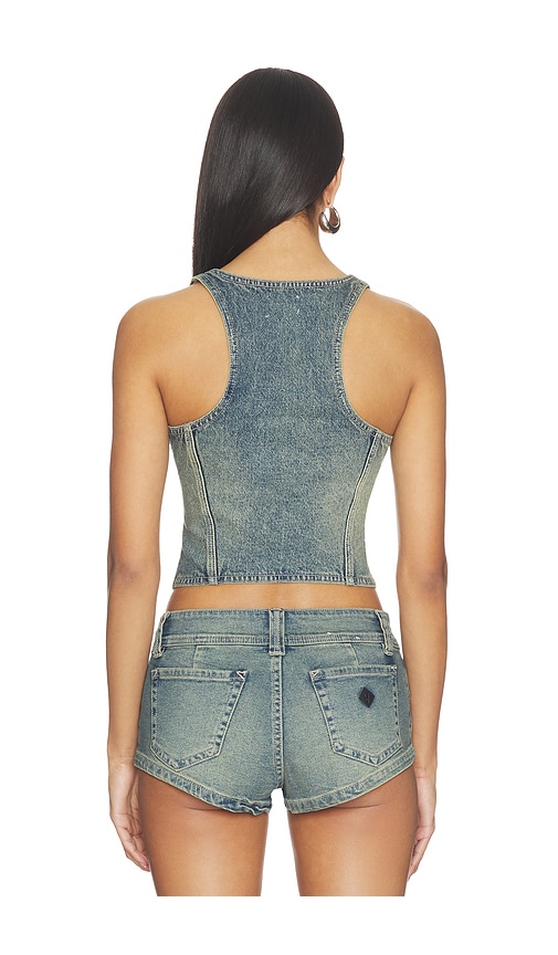  Abrand Top Addison In Blue. Größe S. Also In Xs, M, L. 