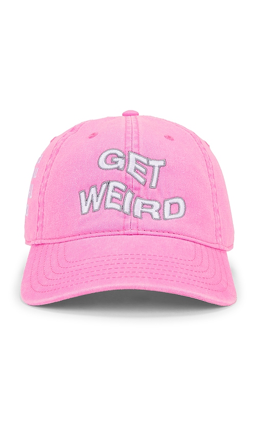 Get Weird Cap in Pink.