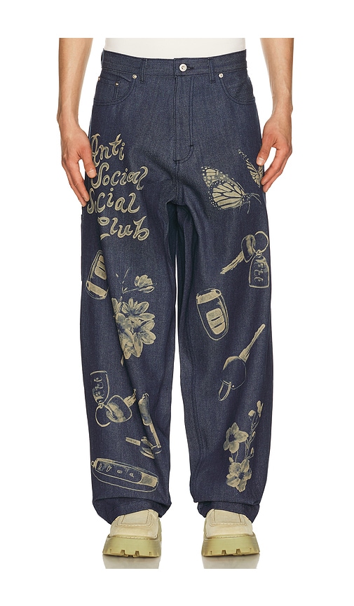 Anti Social Social Club Laser-Etched Jeans | Thumbnail 3 Anti Social Social Club Laser-Etched Jeans | Thumbnail 3