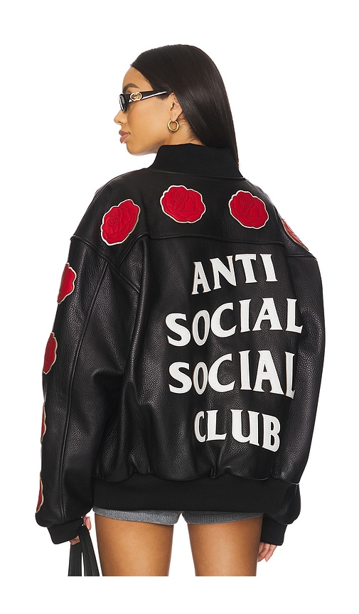 Anti Social Social Club BLOUSON PETAL en Black Taille S Also en XL1X 640$