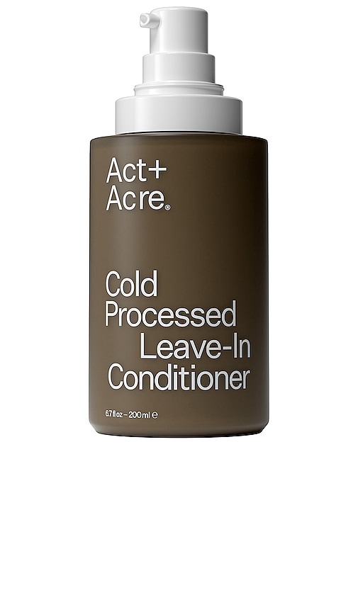 Act+Acre Cold Processed Leave-in Conditioner in Beauty: NA.