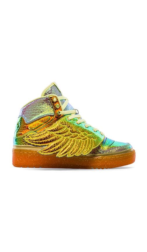adidas jeremy scott wings gold foil