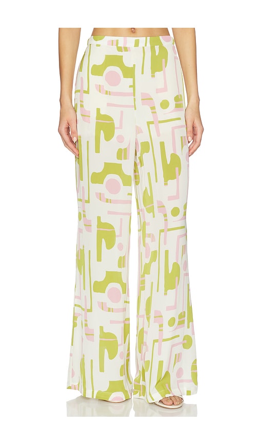 ADRIANA DEGREAS Balearic Wide Leg Pants