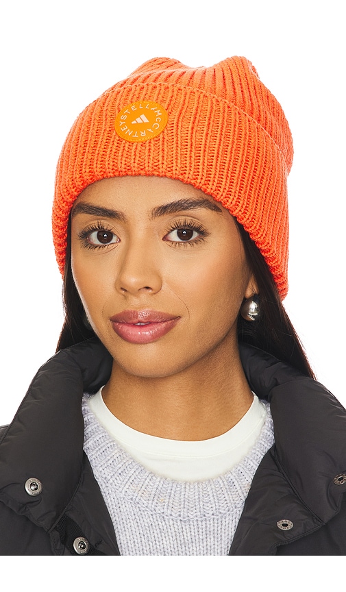 Shop Adidas By Stella Mccartney Beanie In Seimor & Chacor